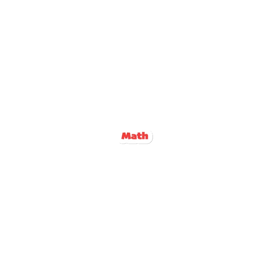 "Math" Magnet product image (1)