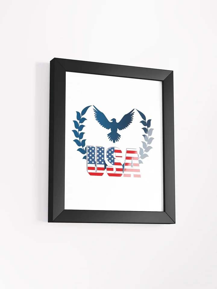 Patriotic Eagle Spread Framed Poster product image (2)