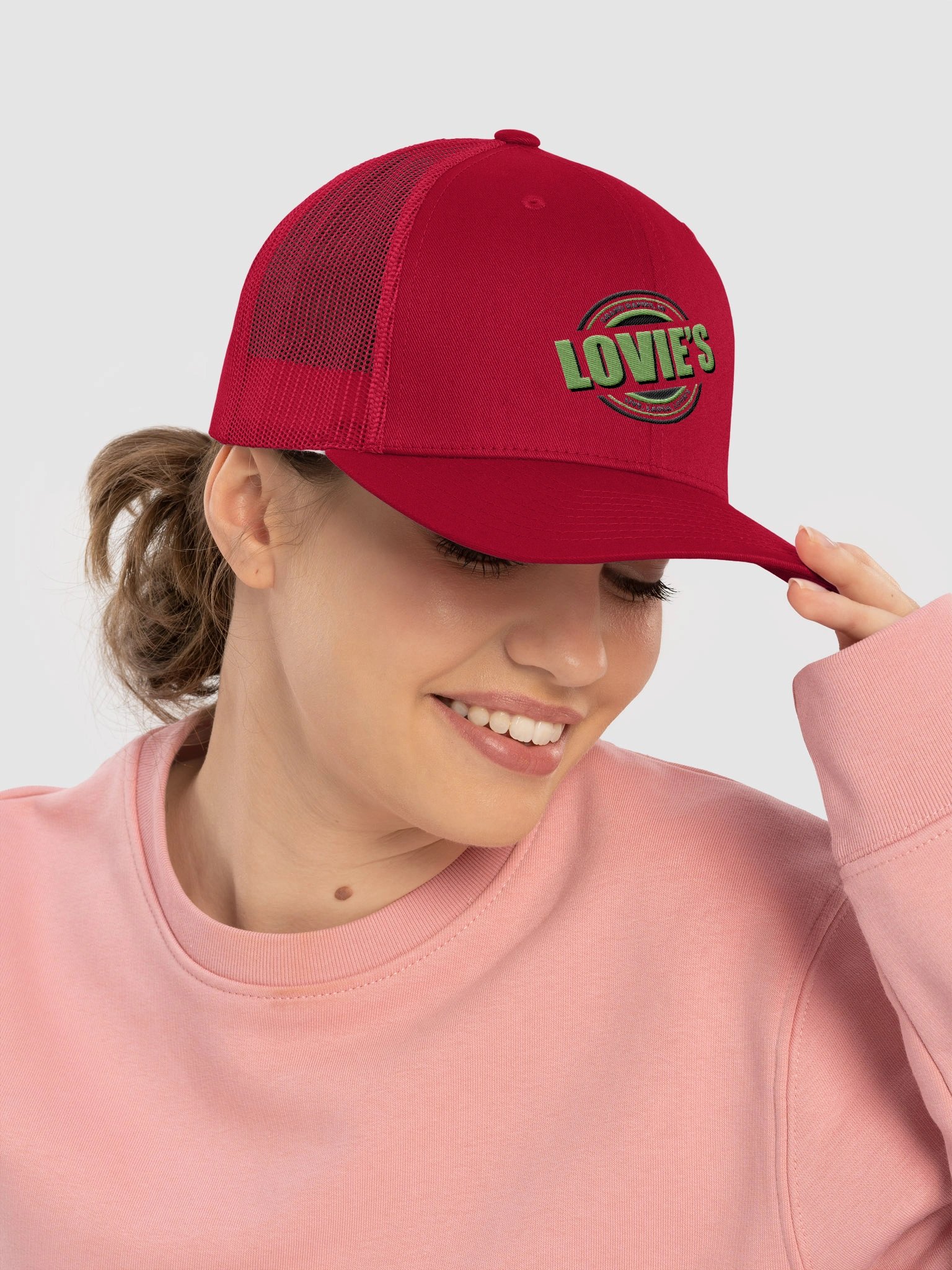 Lovie's Retro Logo Trucker Cap product image (18)