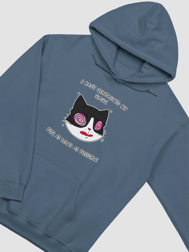 Rage Cat With Text Classic Hoodie Multicolor product image (12)