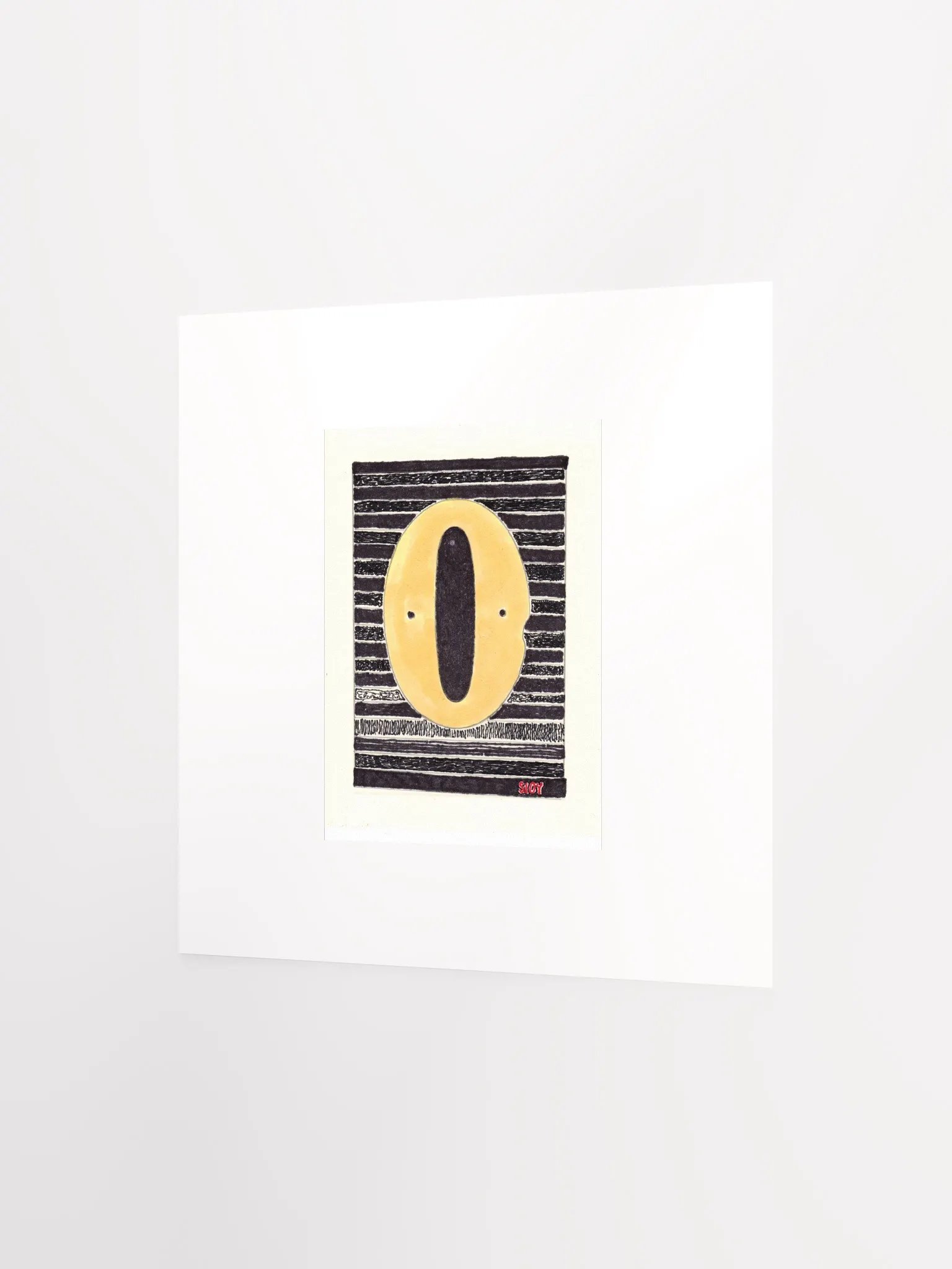 A cypher screams panel card print product image (3)