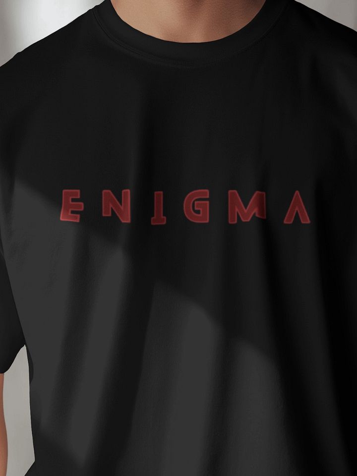 ENIGMA Red Futuristic T-Shirt product image (2)