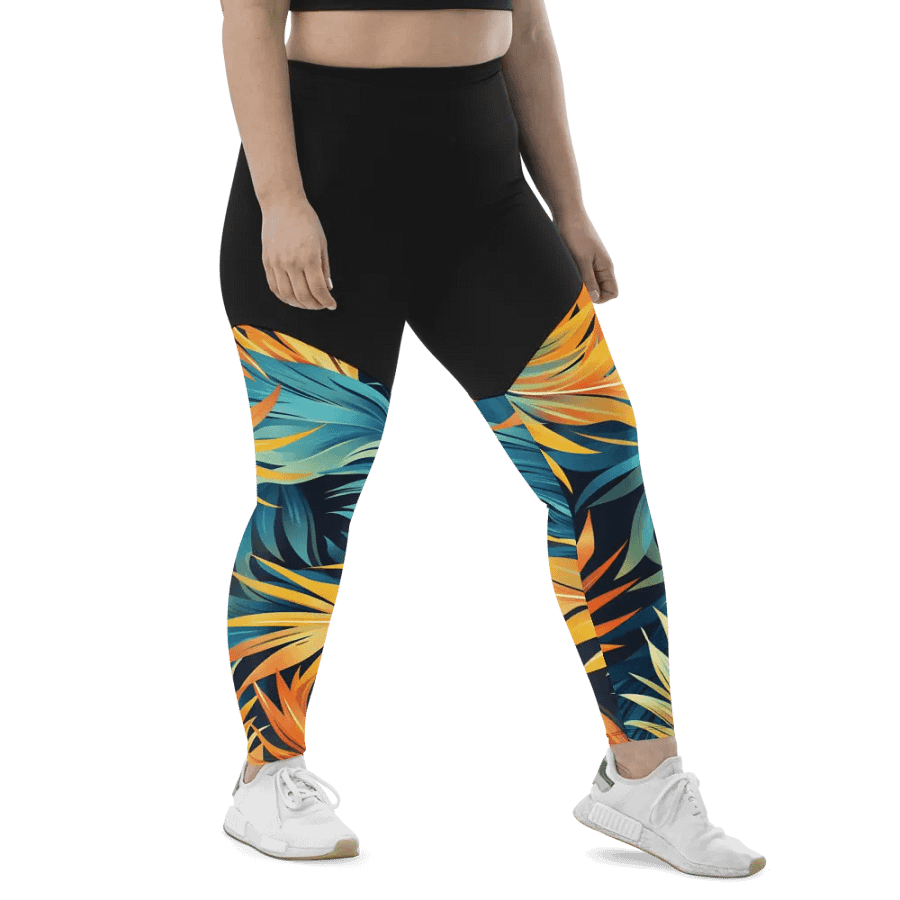 Tropical Flow Sports Leggings product image (6)