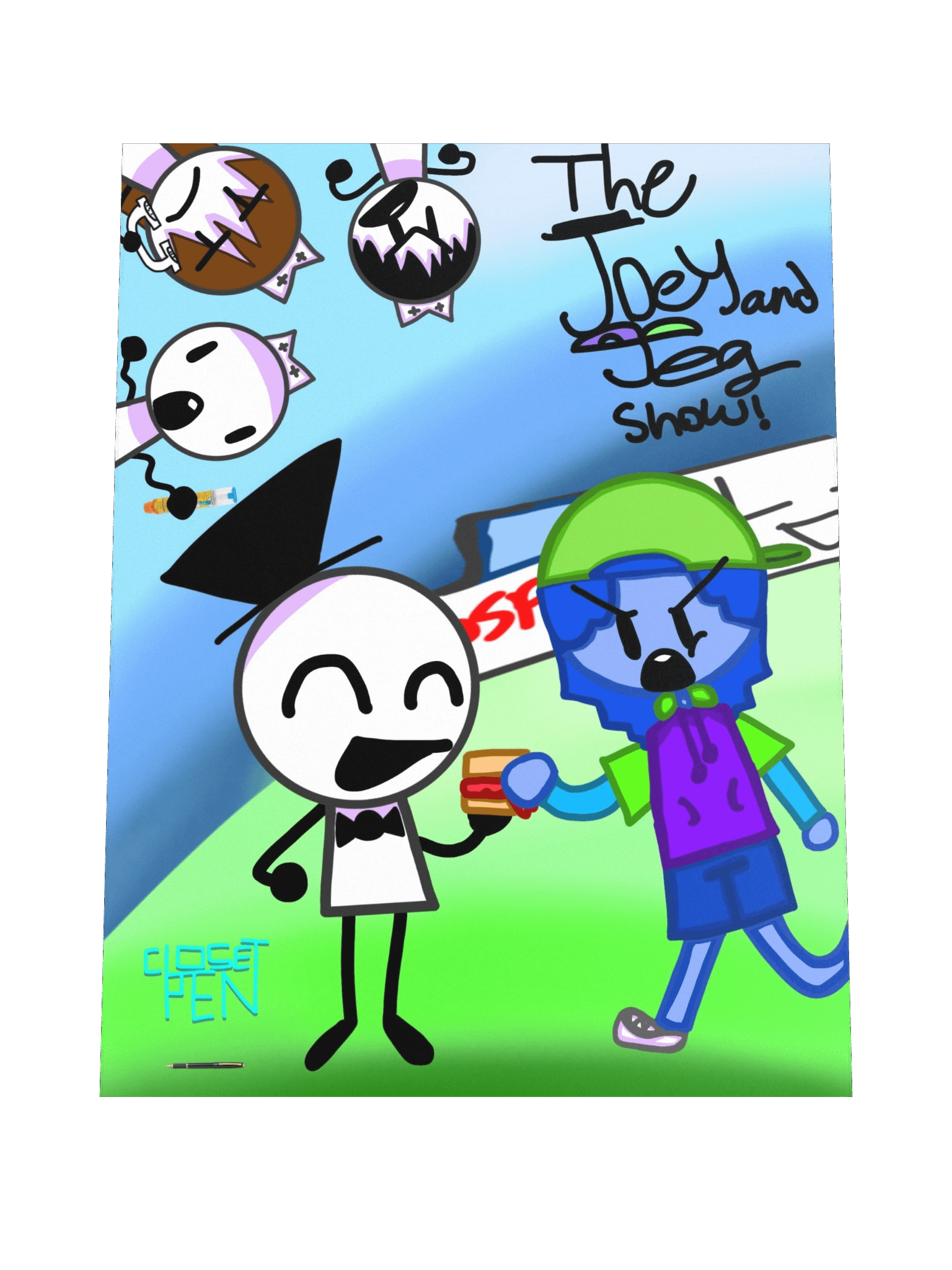 The Joey and Jeg Show Episode One Poster product image (4)