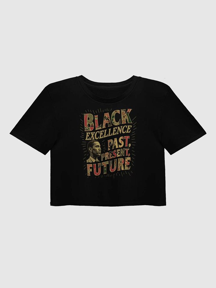 Black Excellence Legacy Illustrated Crop Top product image (1)