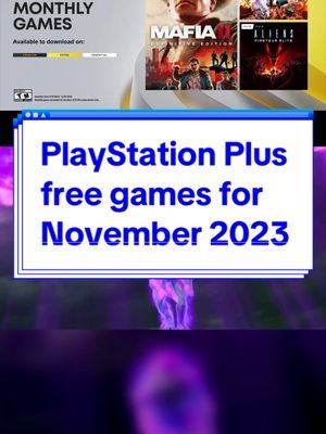 PlayStation Plus free games for November 2023 #playstation #playstationplus #psplus #gamingnews