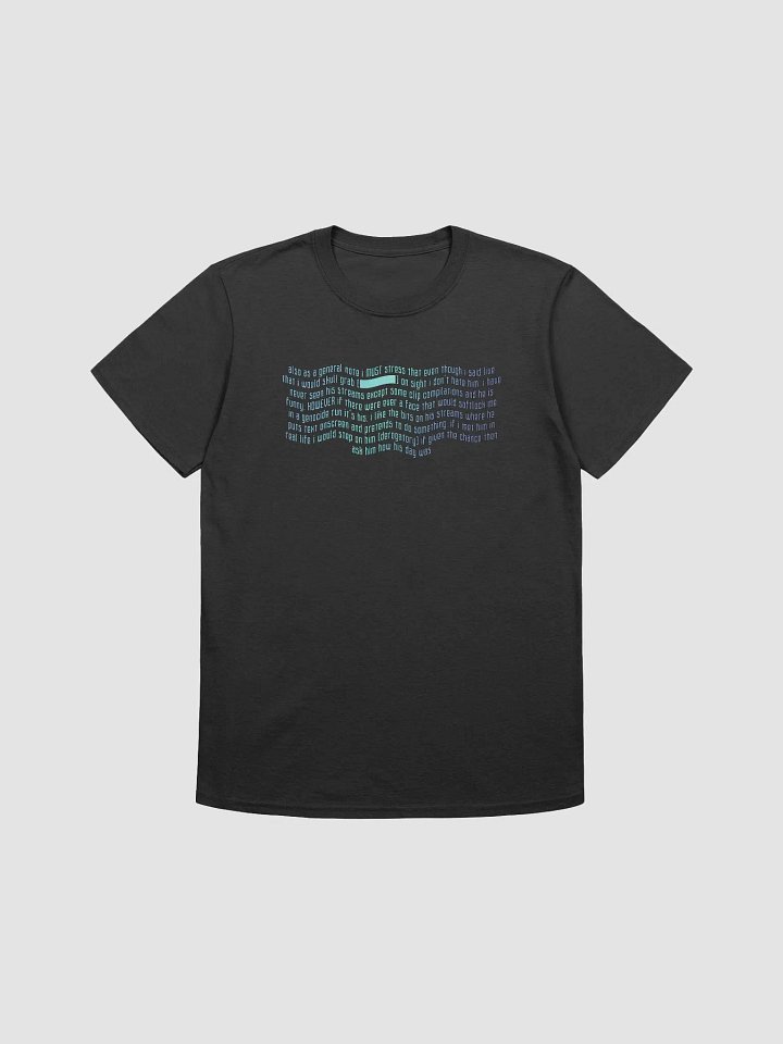 Copypasta Wiggle Text Block Tee product image (2)