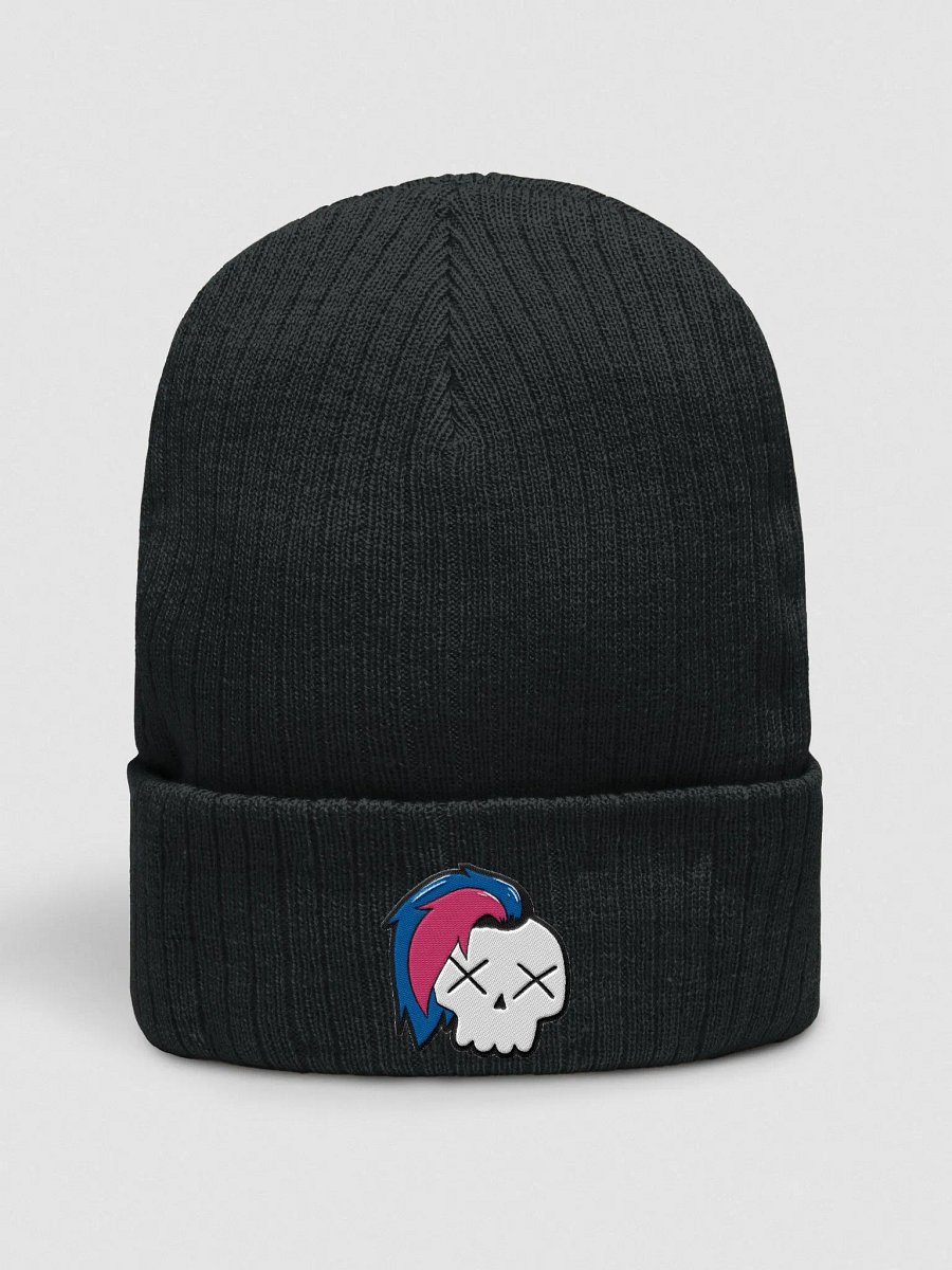 Hybrid Skull Ribbed Beanie product image (1)
