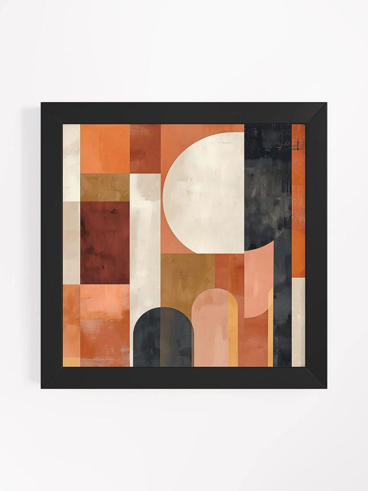 Urban Geometry Framed Poster Art product image (1)