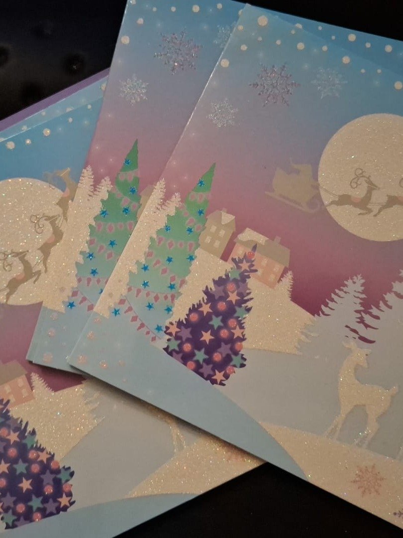 🎄 Limited Edition Christmas Pattython 2025 Card 💜 product image (2)