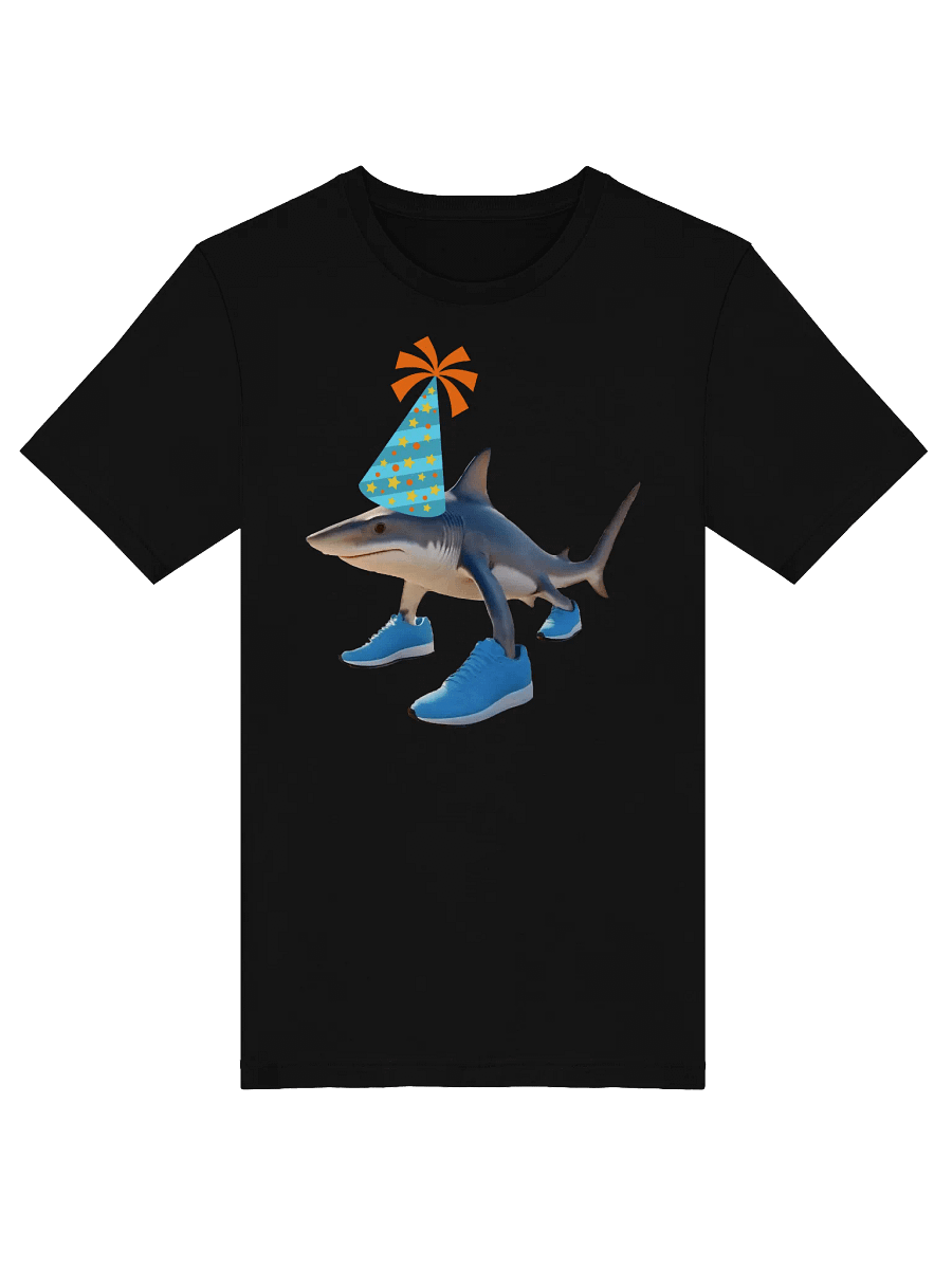 Tralalero Tralala Shark Birthday Hat T-Shirt product image (46)