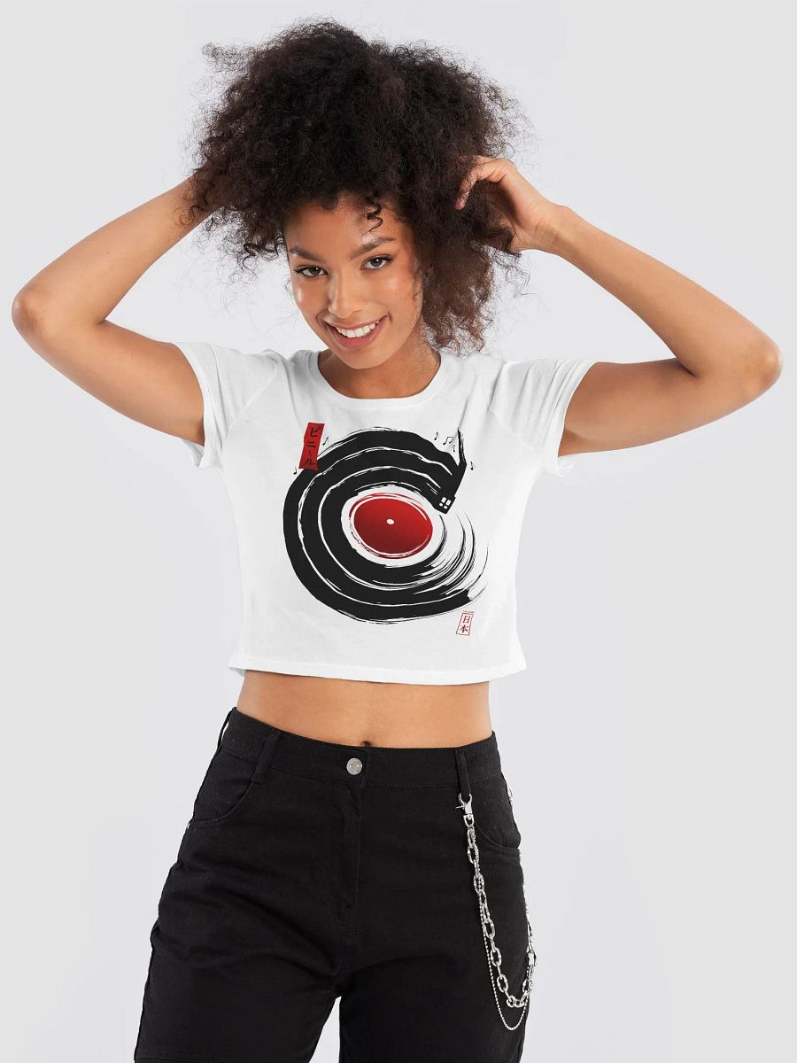 SoftTouch Women's Crop Tee - Enso Urban Vibe product image (1)