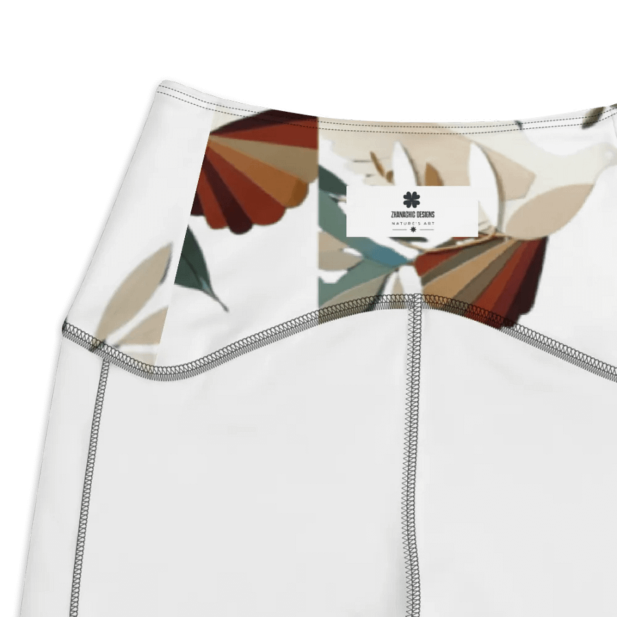 Harmony Birds Crossover Leggings with Pockets product image (4)
