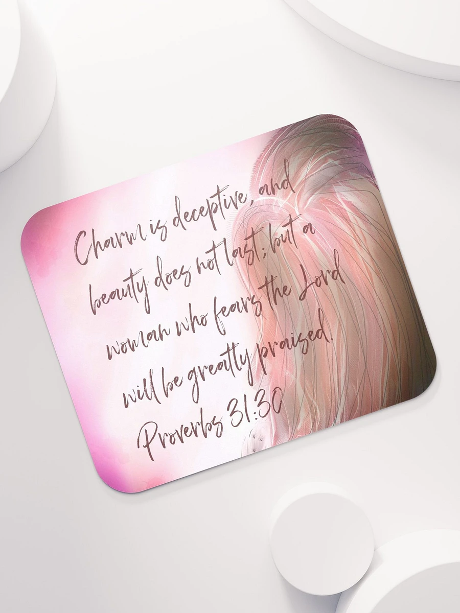 Proverbs 31:30 Bible Quote Mouse Pad product image (7)