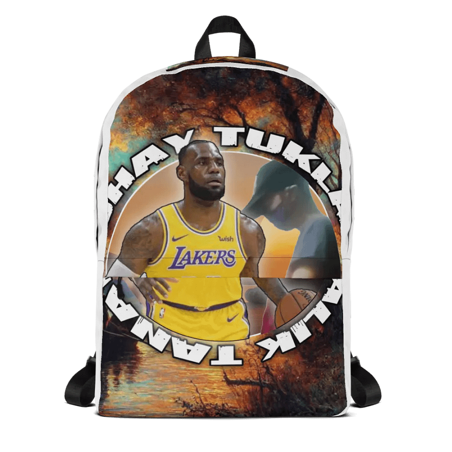 Buhay Tuklas LeBron James Lakers All-Over Print Backpack product image (1)