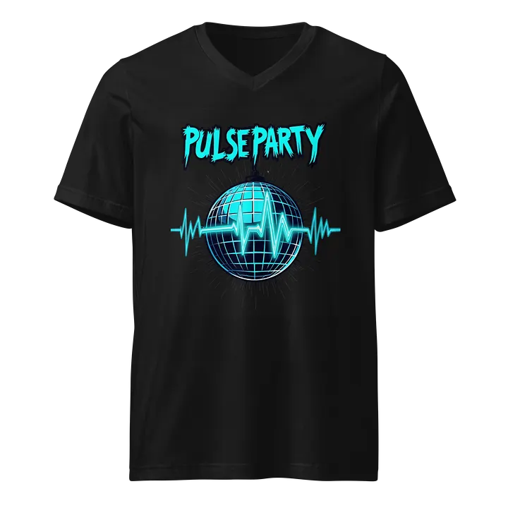 Pulse Party Disco Ball V-Neck Tee product image (1)
