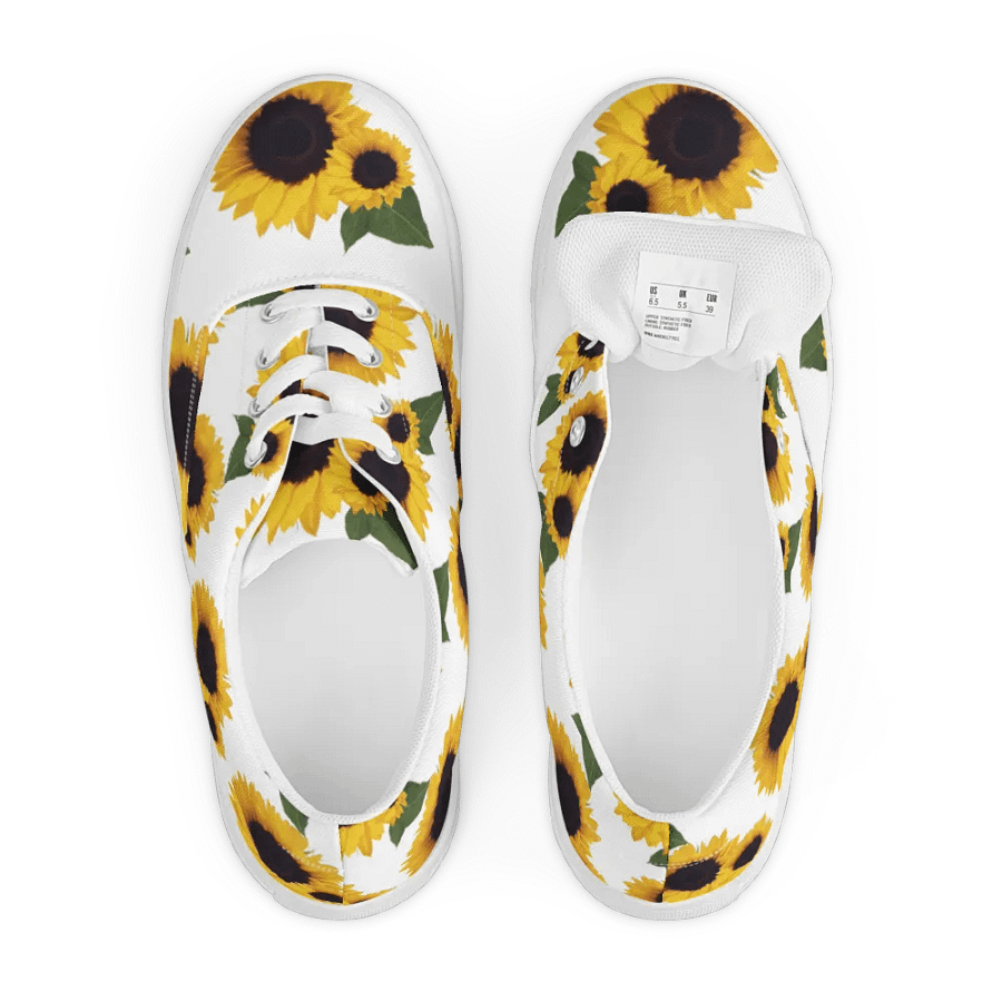 Sunflower Women's Lace-Up Canvas Shoes product image (5)