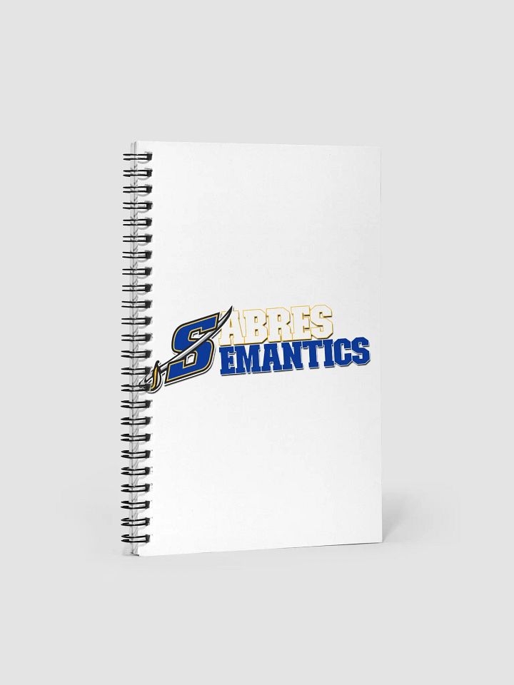 Sabres Semantics Notepad product image (1)