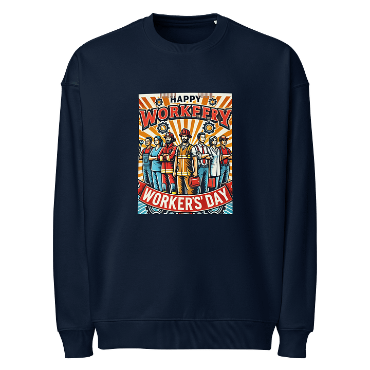 Vintage Workers' Day Celebration Sweatshirt product image (1)