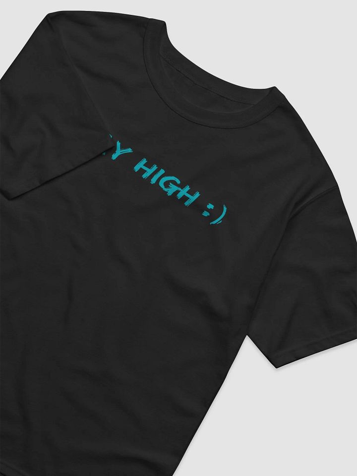 Champion Relaxed Stay High-fit T-Shirt (Turquoise Text) product image (2)