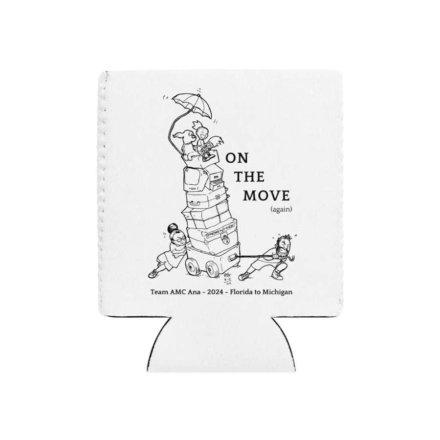 On the move - Coozie (two sizes) product image (3)