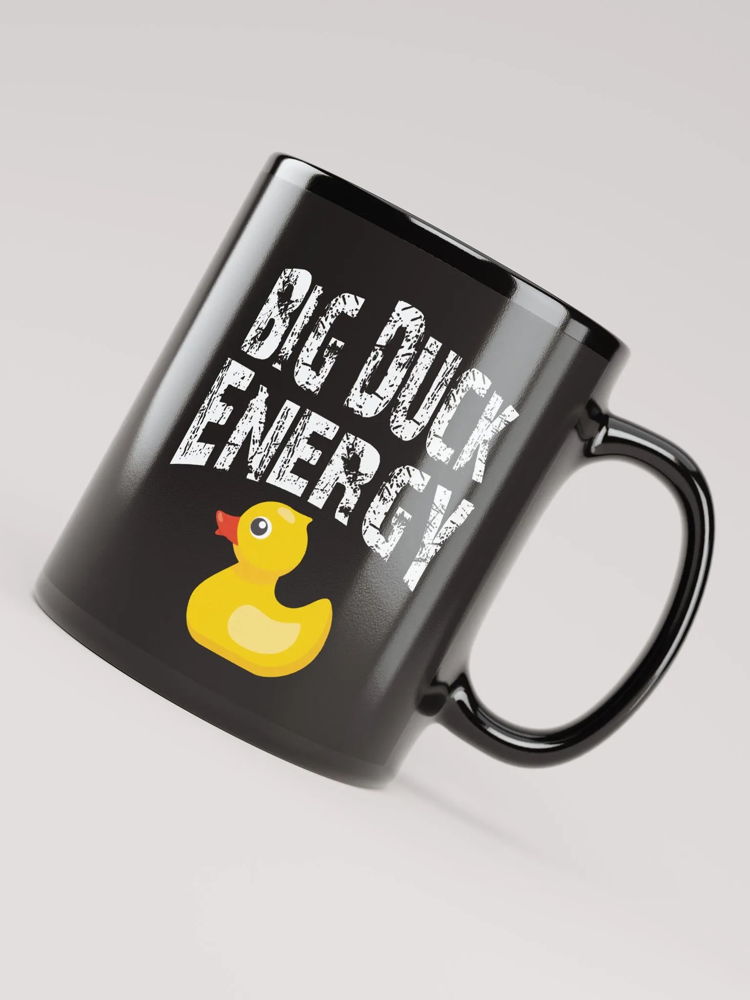 Big Duck Energy Black Mug product image (7)