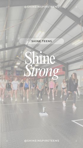 Shine Strong was a HIT 💥 

These Shine Teens showed up strong, crushed every move, and left radiating confidence ✨ 

They tap...