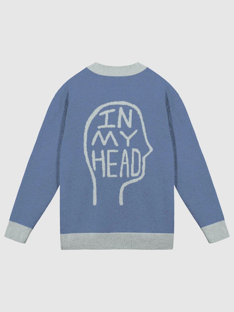 In My Head (lg. design, duotone blue) knitwear cardigan product image (10)