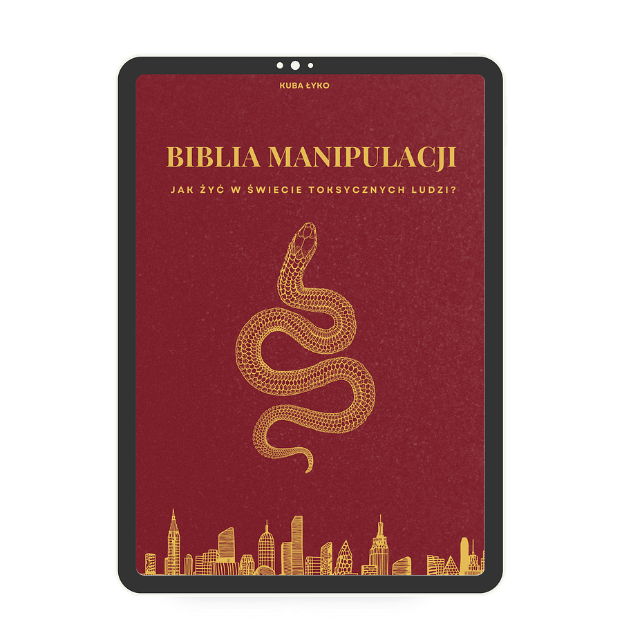 Ebook Biblia Manipulacji - Jak Żyć w Świecie Toksycznych Ludzi? + 2 Medytacje product image (1)
