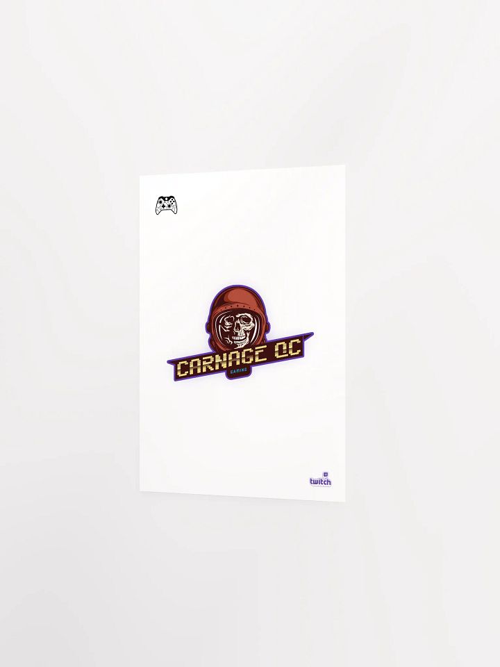 Carnage Qc Gaming Poster product image (17)
