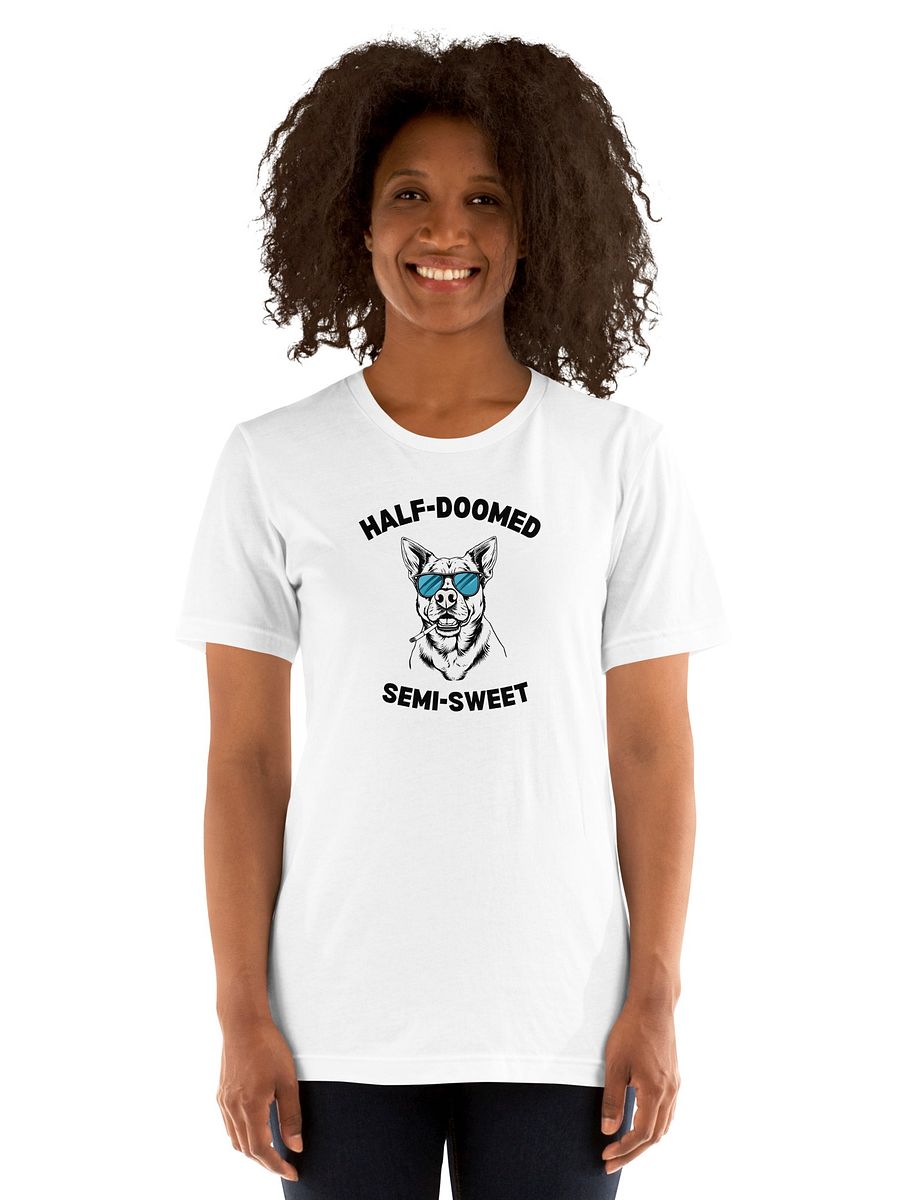 half-doomed and semi-sweet Classic T-Shirt product image (3)