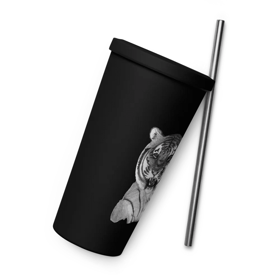 Tiger Drawing Straw Cup product image (12)