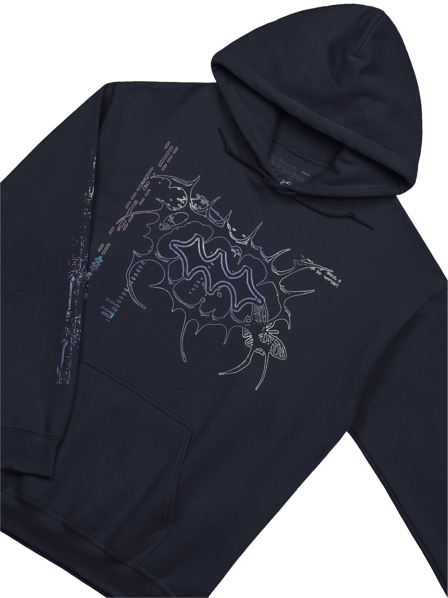 Foil light ros Hoodie product image (3)