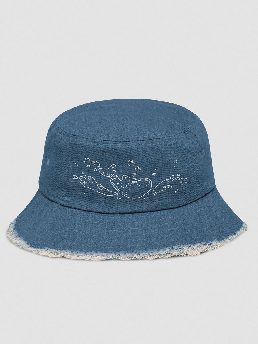 Whale shark - Underwater wonderland Denim Bucket Hat product image (1)