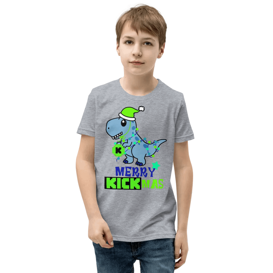 Merry Kickmas Kids Tee product image (33)