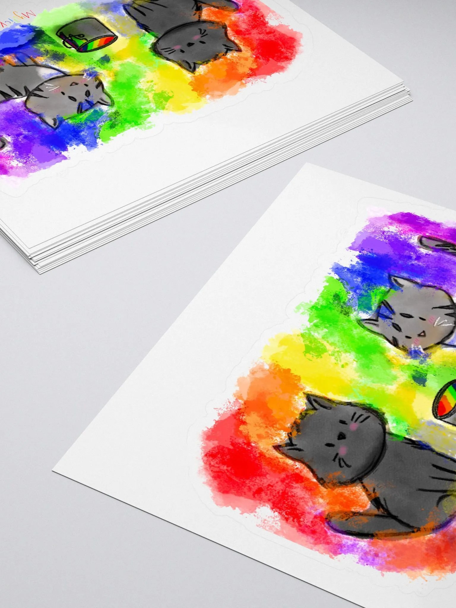 MysticKittenn x Pride // Kiss Cut Sticker product image (4)