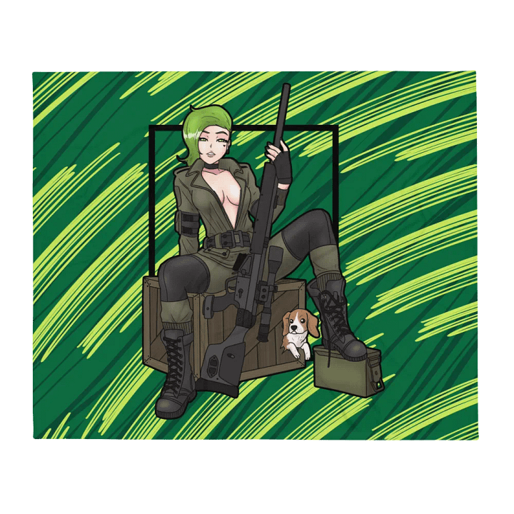 Sniper Wolf Pickle Chan Blanket product image (13)