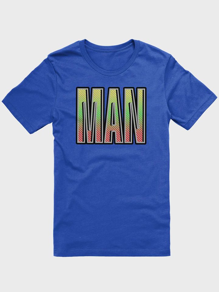 Man Manitoba Vibrant Stripes T-Shirt product image (28)