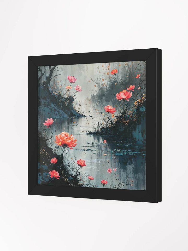Petals of the Quiet Stream Framed Print product image (17)