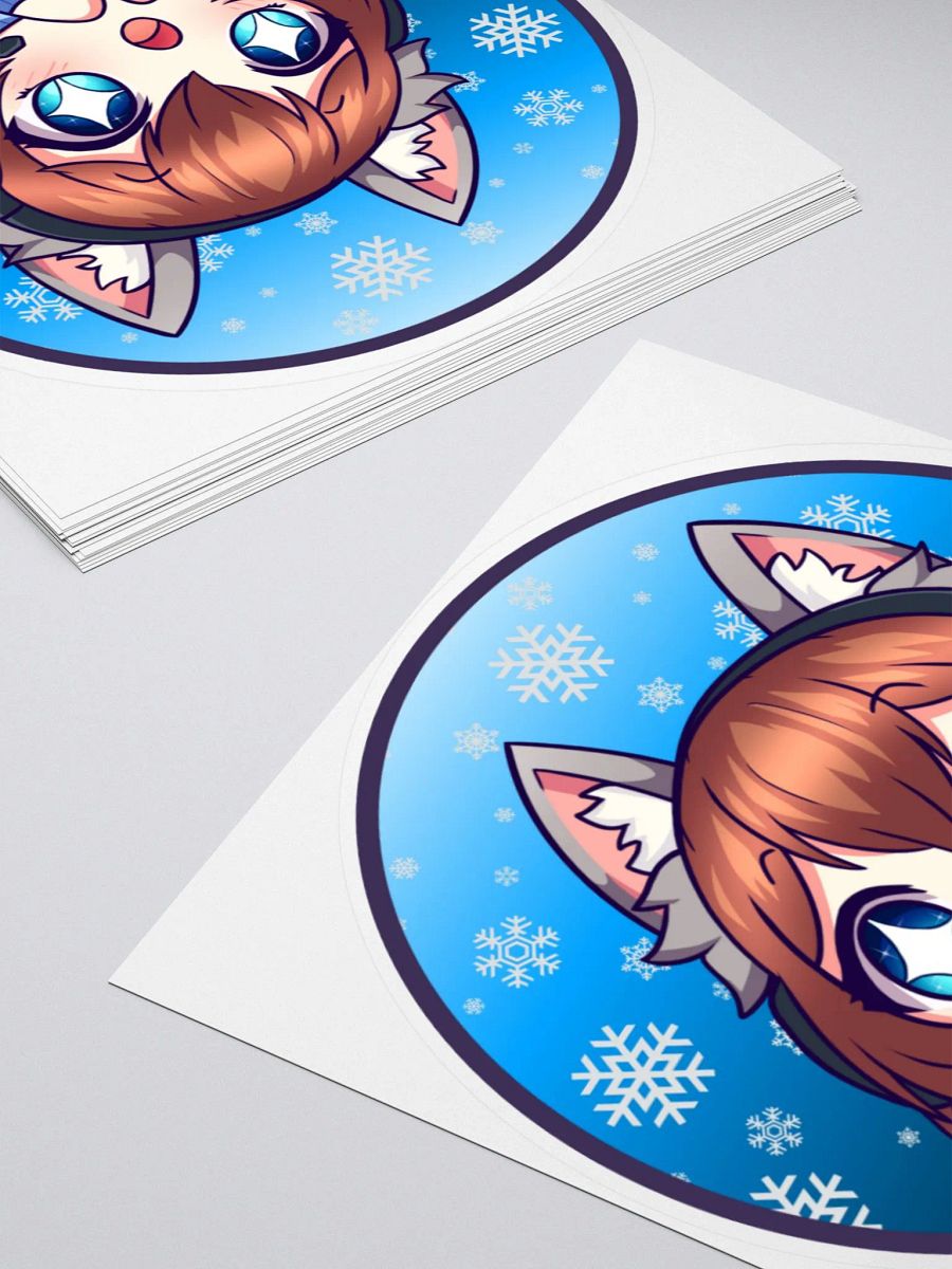 Let it Snow Cat Sticker product image (4)