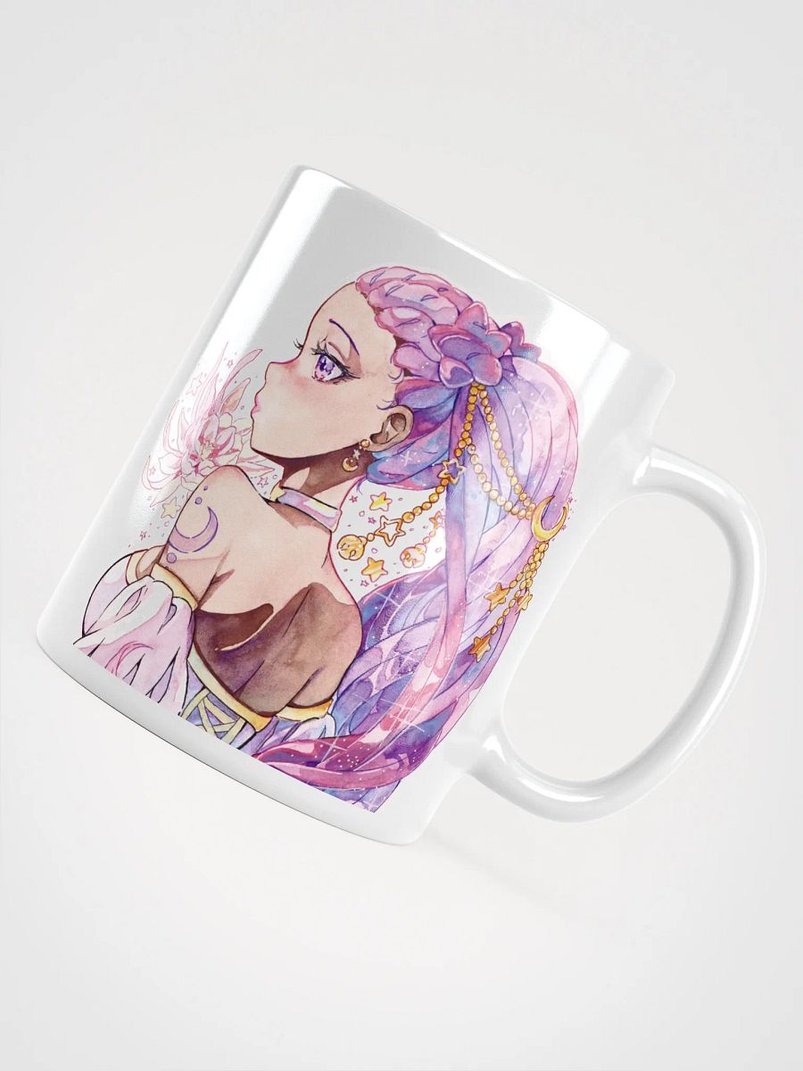 Moonflower White Glossy Mug product image (11)