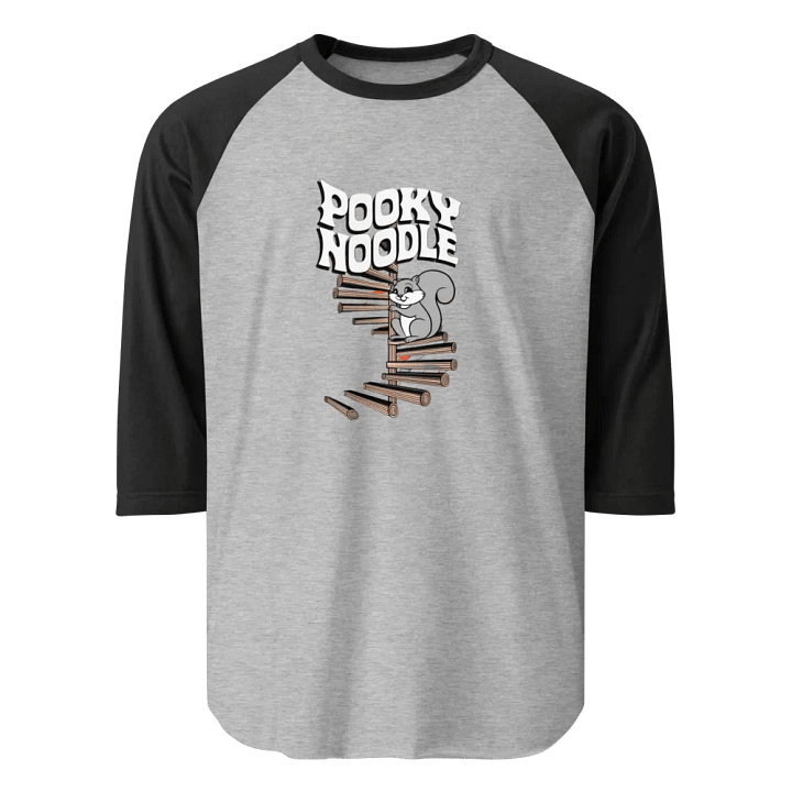 POOKY NOODLE ¾ Sleeve Raglan Tee product image (1)