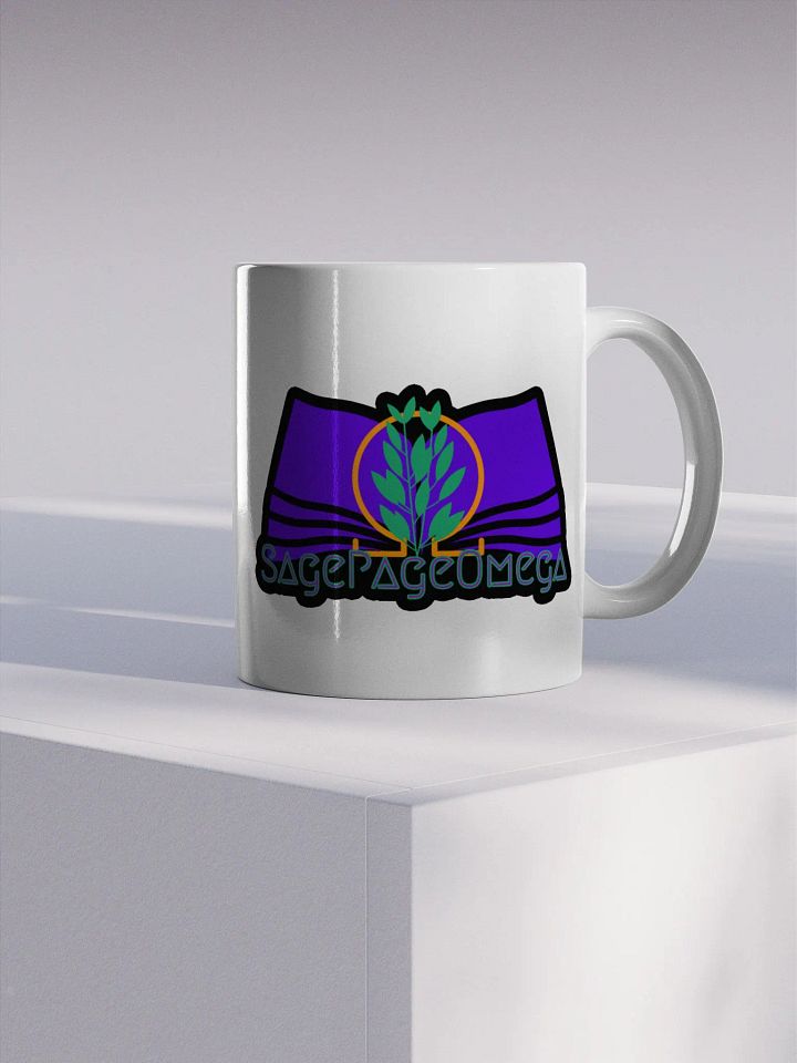 White Glossy Mug - SagePageOmega product image (1)