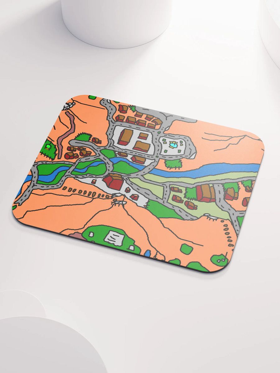 Town Map on a Mouse Pad product image (3)