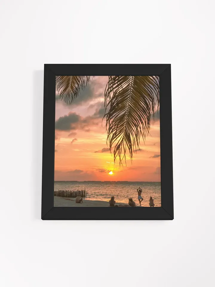 Isla Mujeres - Framed High-Quality Matte Poster product image (1)