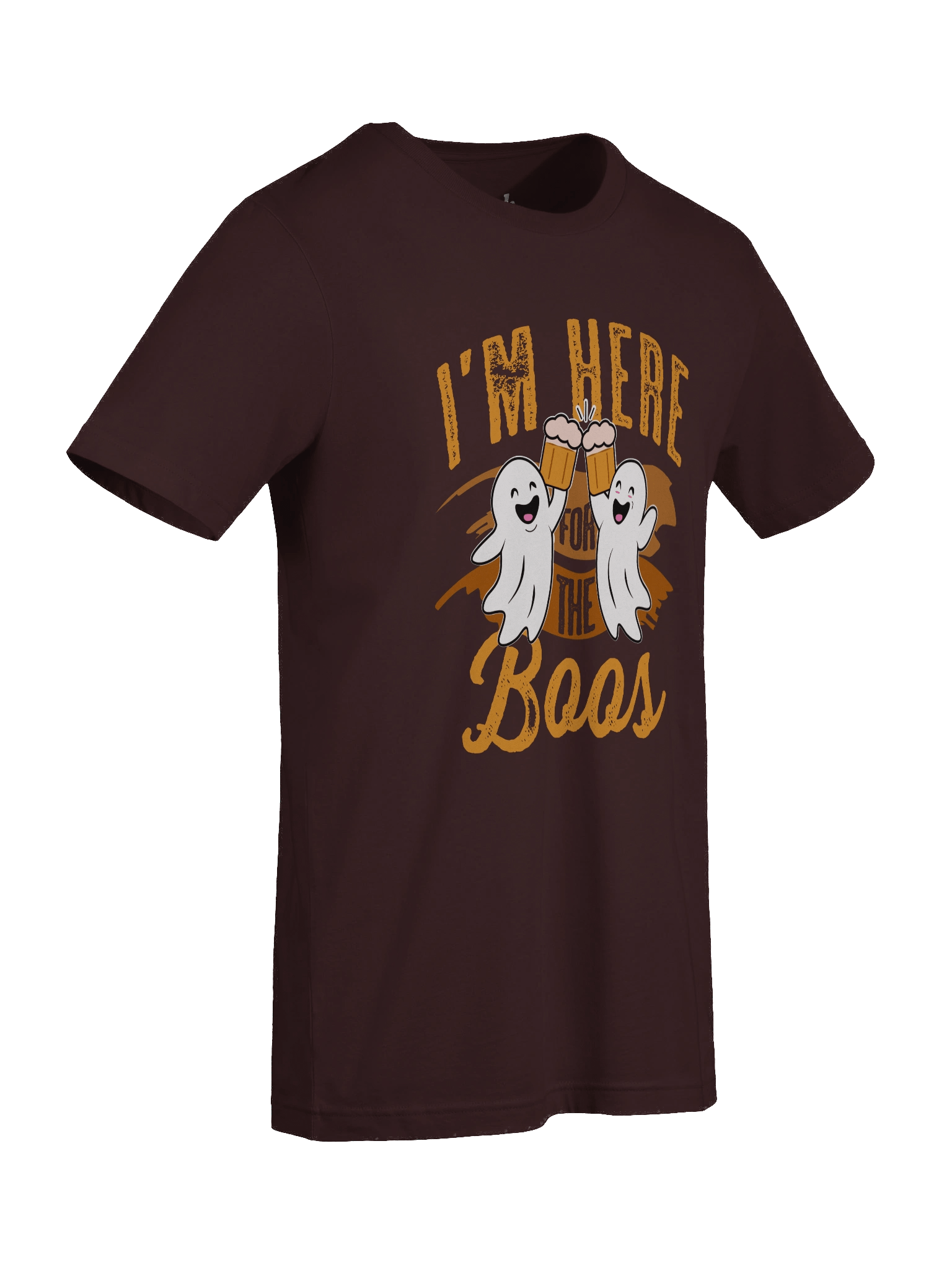 I’m Here for the Boos – Funny Beer Ghost Halloween T-Shirt product image (21)