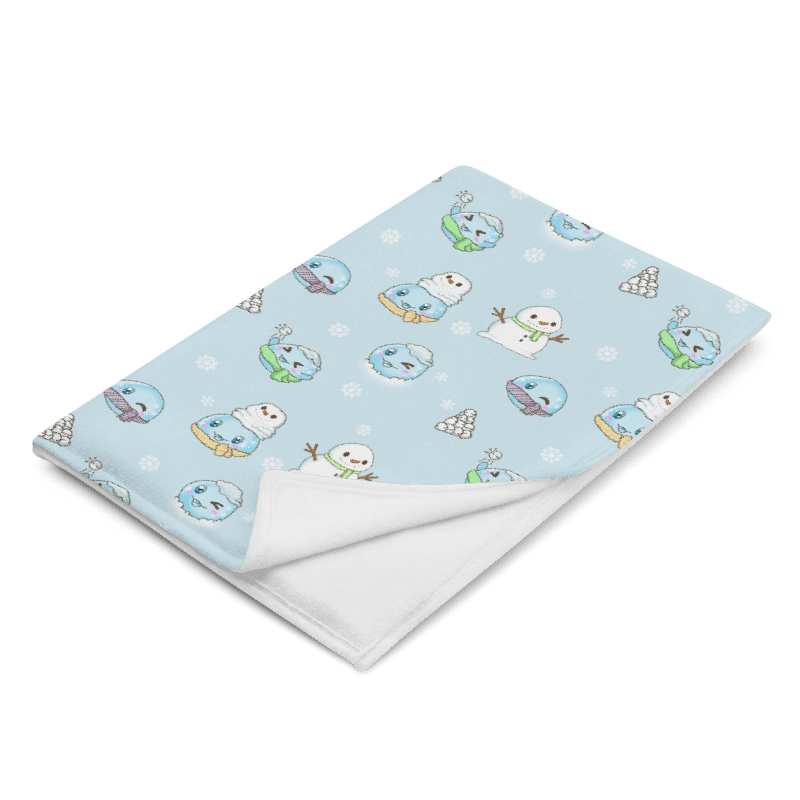 Snow Slime Throw Blanket product image (6)