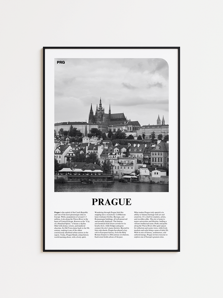 Prague 02 Newspaper Poster product image (1)