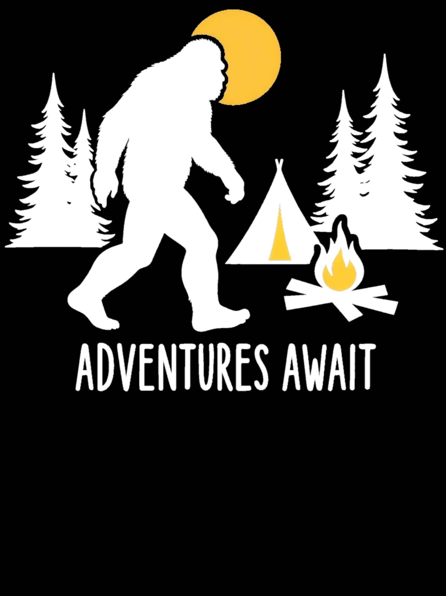 Adventures Await Bigfoot Camping Outdoor product image (1)