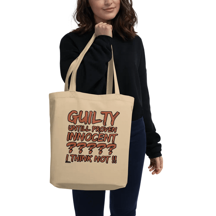 GUILTY UNTIL PROVEN INNOCENT?? I THINK NOT!! product image (2)